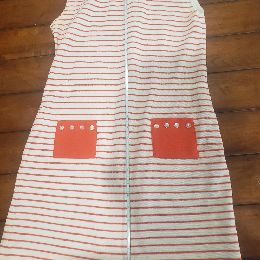 Vintage 60s Bobby Brooks Sleeveless dress, Size Small